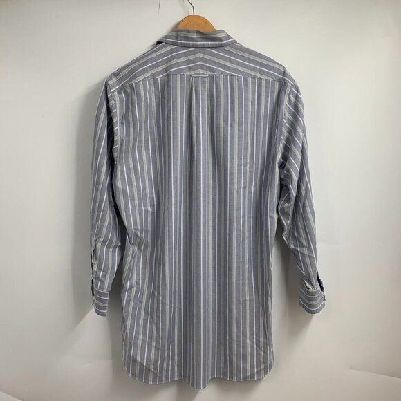 Land's End Men's Supima No Iron Oxford (Lot of 2) Button Up Shirts Size 16.5 - Picture 5 of 12